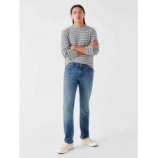 Stretch Terry™ Indigo 5-Pocket (32